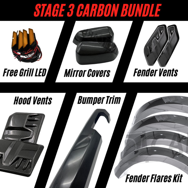 Ford Ranger Raptor | Stage 3 Carbon Bundle Kit