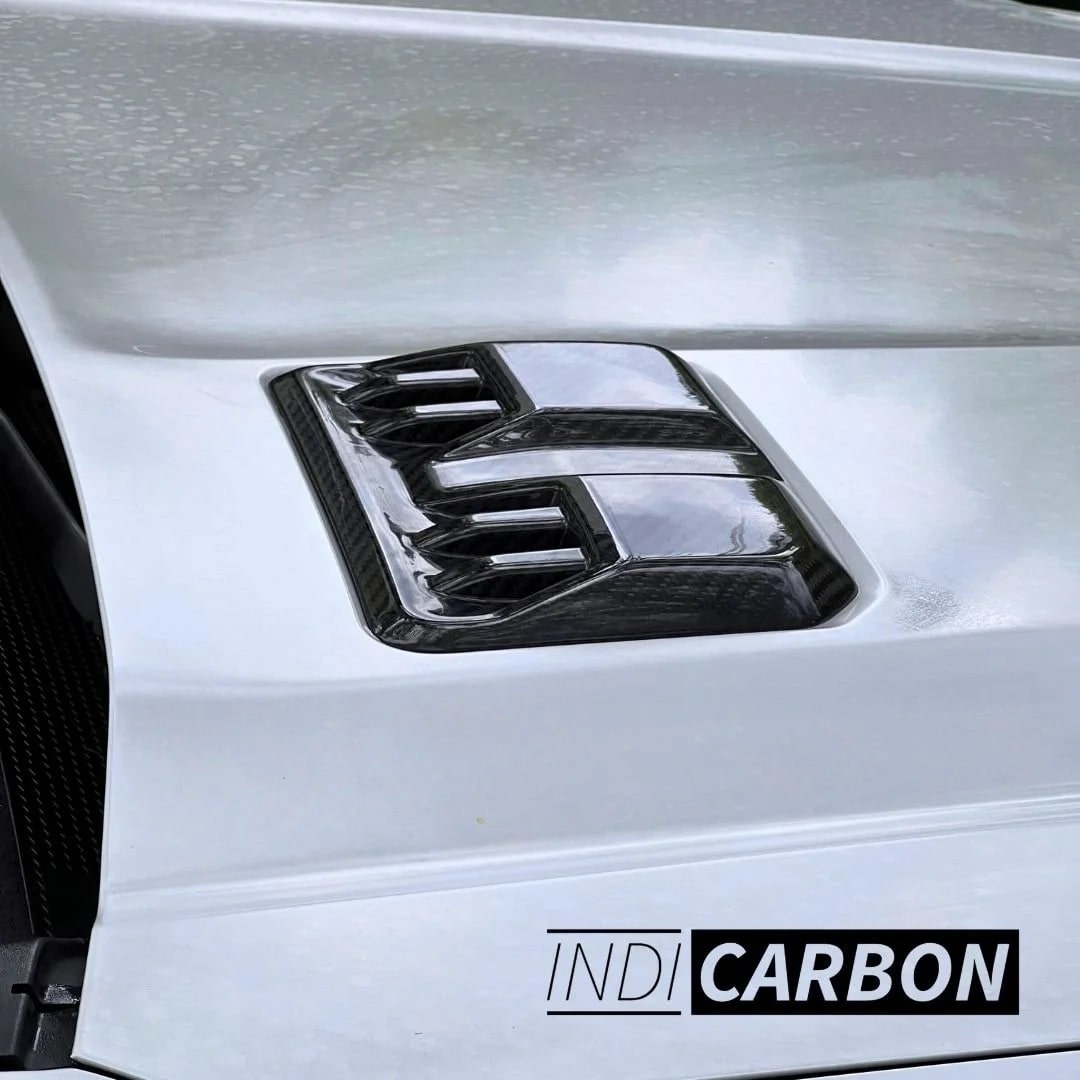 Ford Ranger Raptor Hood Carbon Fiber Hood Vents for Ford Ranger Raptor | INDICARBON