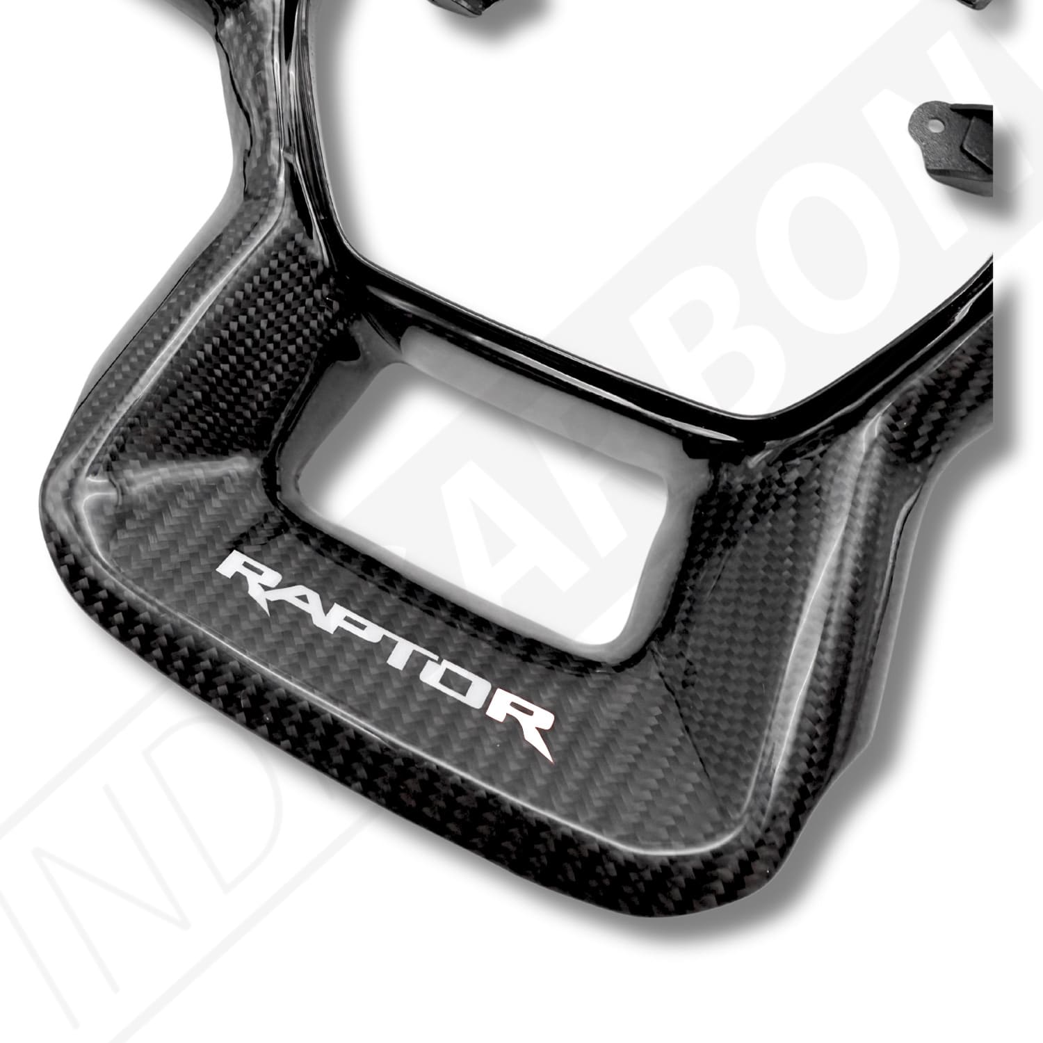 Ford Ranger Raptor | Carbon Fiber Steering Wheel Trim Cover